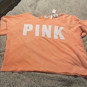 Victoria secret pink crop top